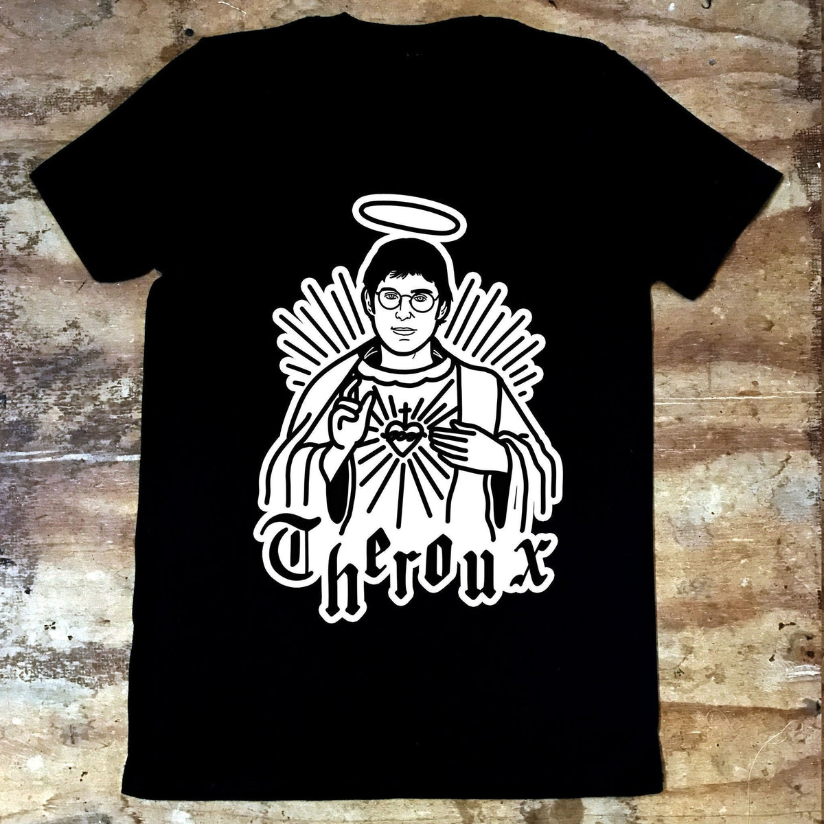 Louis Theroux Holy Theroux T shirt Funny Christmas Birthday Idea Weird Weekends Graphic Tee – Fan Favorite · Trending Graphic Apparel