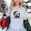 Xmas Tshirt Lowchen Dog Christmas T Shirt Santa Hat Design Xmas TShirt Holiday Season Shirt For Men Women Kids Graphic Tee – Bold Style · Trending Graphic Apparel