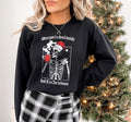 Christmas Coffee Sweatshirt Goth Christmas Skeleton Sweater Dead Inside Sweatshirt But It39s Christmas Sweatshirt Sweatshirt – Bold Style · Trending Graphic Apparel