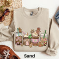 Pink Gingerbread Coffee Christmas Sweatshirt Coffee Lover Sweater Retro Christmas Shirt Holiday Sweatshirt Cute Christmas Shirt Sweatshirt – Fan Favorite · Trending Graphic Apparel