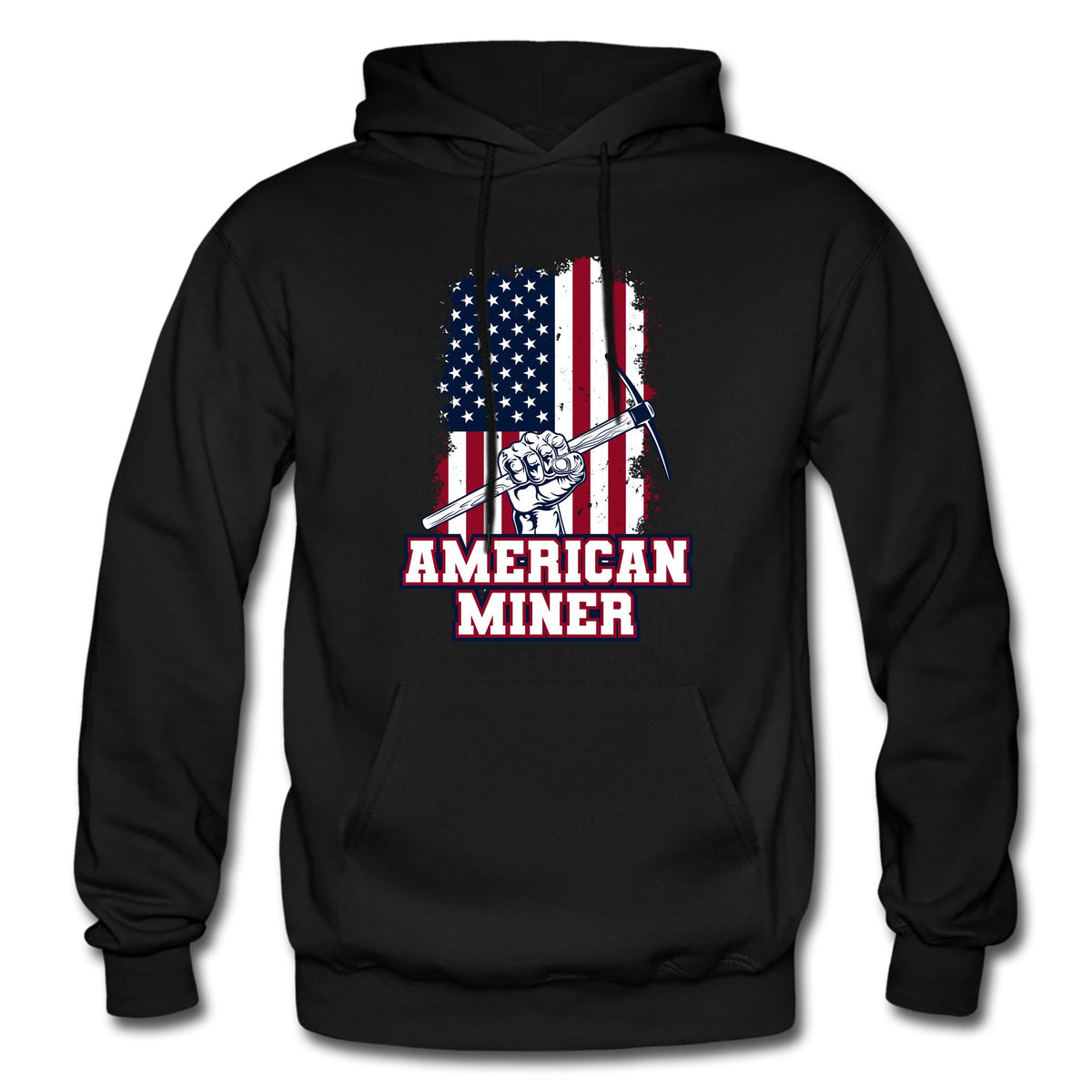 Mining Hoodie Miner Hoodie Mining Gift Miner Gift American Miner US Miner Mining Apparel Mining Gear Miner Sweatshirt OH2134 Hoodie – Warm & Stylish · Perfect For Daily Wear