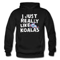 Koala Hoodie Koala Gift Animal Sweatshirt Animal Lover Gift Wildlife Hoodie Wildlife Gift Koala Lover Cute Koala Hoodie OH2191 Hoodie – Warm & Stylish · Trending Graphic Apparel