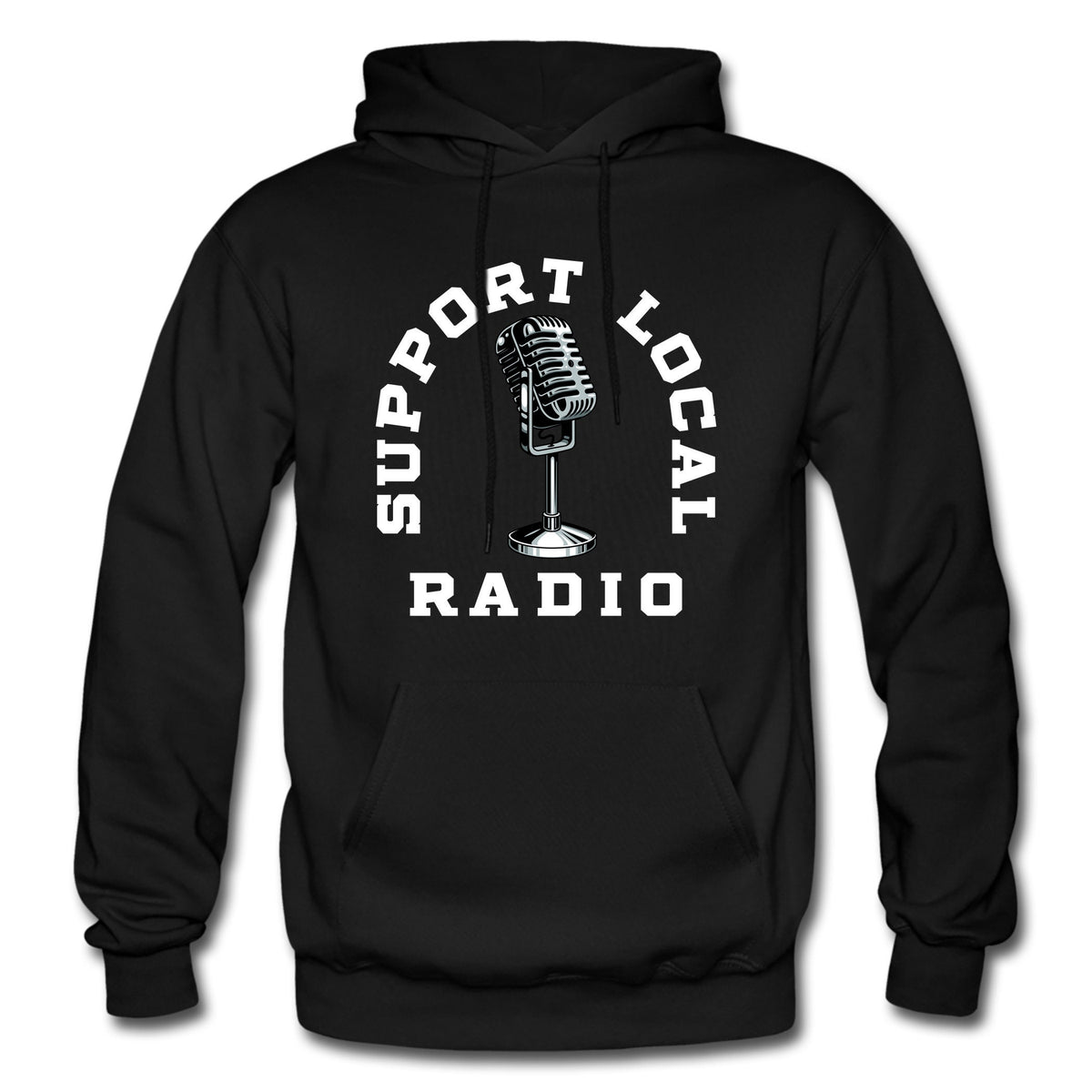 Radio Hoodie Radio Gift Support Local Radio Radio Sweatshirt Broadcaster Gift Broadcaster Hoodie Radio Love Radio Lover Gift OH1548 Hoodie – Easygoing Wear · Trending Graphic Apparel