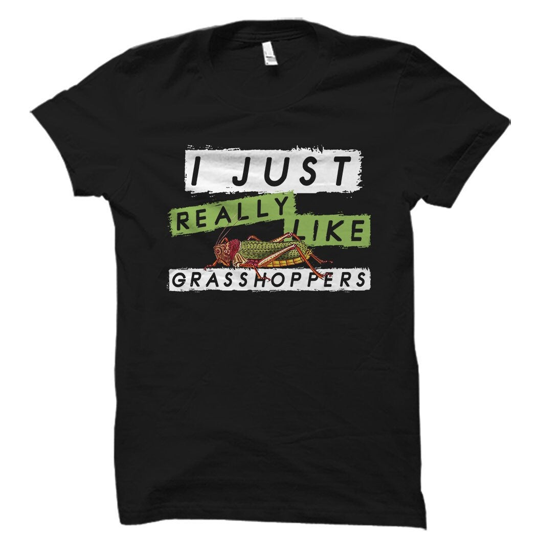 Grasshopper Shirt Grasshopper Gift Insect Shirt Insect Gift Nature Shirt Nature Lover Gift Biology Shirt Entomology Gift OS5736 Graphic Tee – Warm & Stylish · Top Pick For Any Outfit