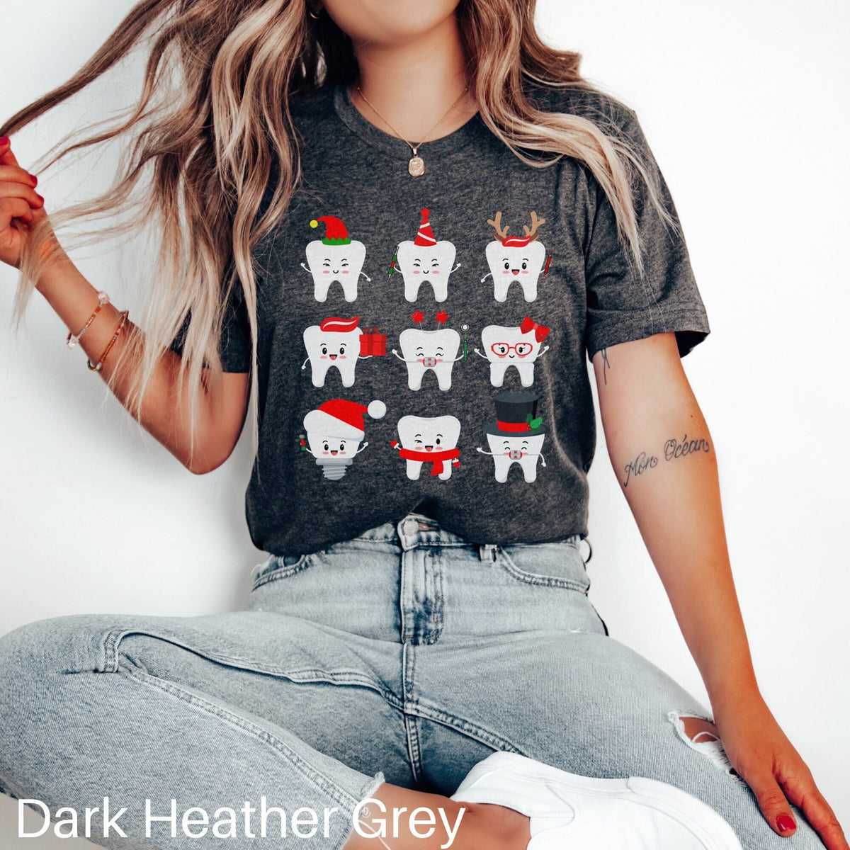 Dental Christmas Shirt Dentist Christmas Shirt Dental Hygienist Shirt RDH TShirt Dental Student Gift Xmas Dental Assistant Shirt Graphic Tee – Premium Graphic · High-Quality Print