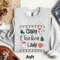 Crazy Chicken Lady Shirt Chicken Christmas Sweatshirt Funny Chicken Sweater Chicken Lover Gift Chicken Mom Shirt Chicken Gift Sweatshirt – Everyday Comfort · Perfect For Daily Wear