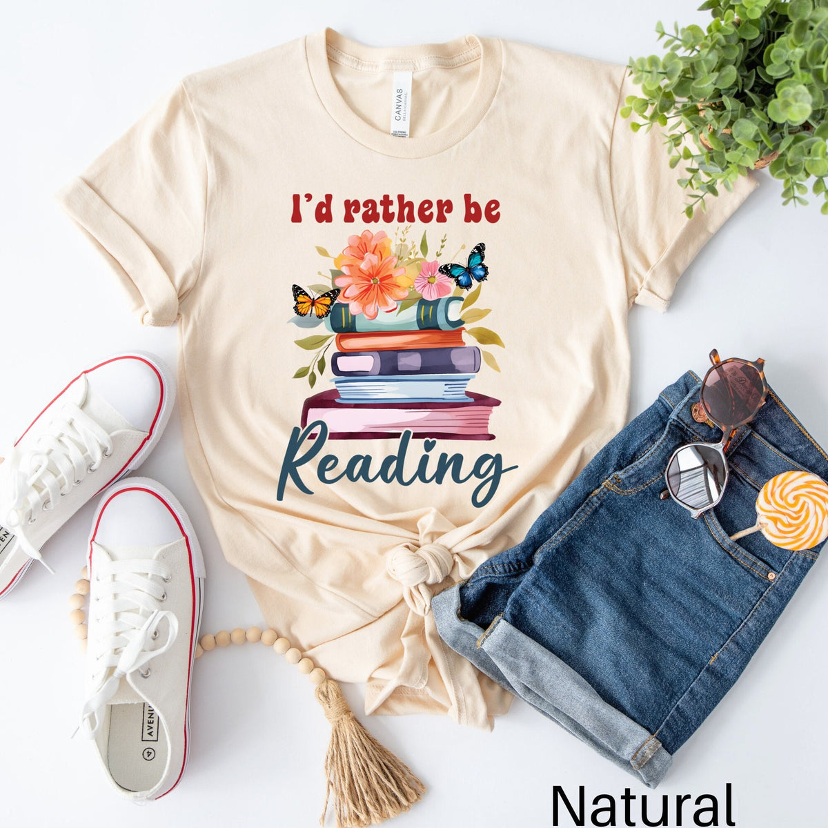 I39d Rather Be Reading Shirt Reading Teacher Shirt Teacher Gift Teacher Appreciation Gift Librarian Gift Library Shirt Librarian Shirt Graphic Tee – Feel-Good Design · Top Pick For Any Outfit