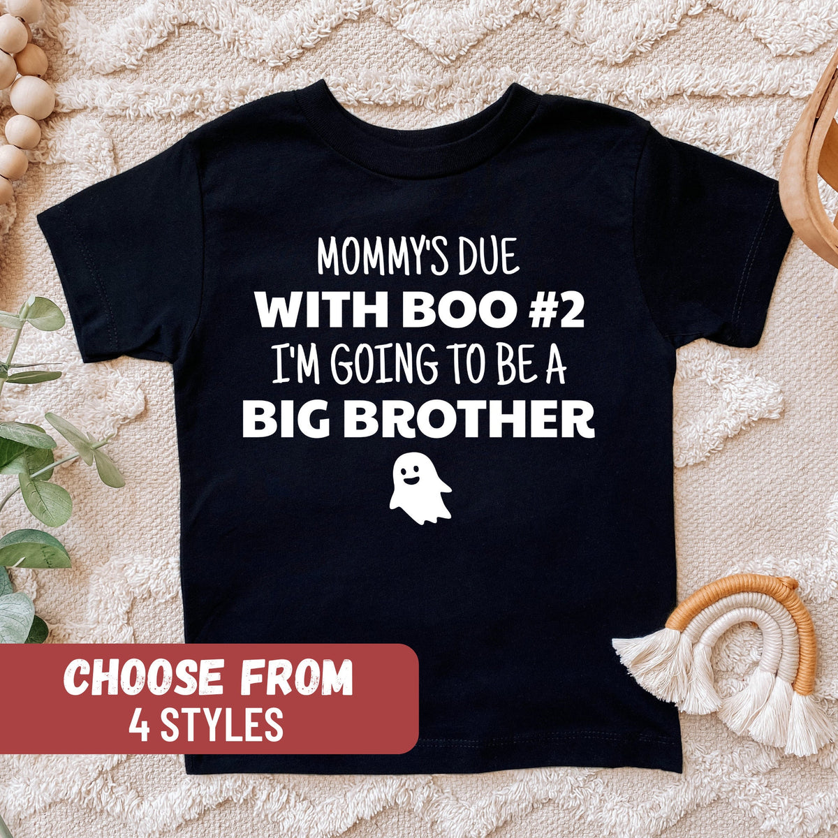 Brother Shirts Baby Announcement Shirt Family Matching Shirts Mommy39s Due With Boo 2 I39m Going To Be A Big Brother Toddler TShirt Graphic Tee – Warm & Stylish · Great Gift For Fans