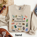 Easily Distracted by Bugs Sweatshirt Entomology Shirt Bug Lover Hoodie Entomology Gift Entomologist Shirt Insect Shirt Insect Lover Gift Hoodie – Soft Feel · Great Gift For Fans