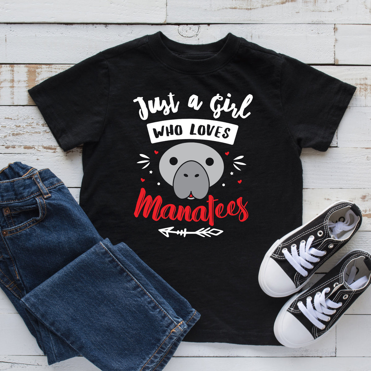 Girl Who Loves Manatees TShirt Kids Tee Toddler Shirt Hoodie Womens Tees Long Sleeve Tank Top Manatee Lover Apparel Hoodie – Bold Style · Must-Have Style