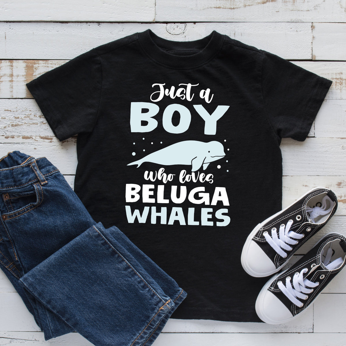 Boy Who Loves Beluga Whales Kids Tee Toddler Shirt Hoodie Ocean Lover Marine Life Youth Apparel Hoodie – Easygoing Wear · Top Pick For Any Outfit