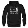 Cattle Hoodie Cattle Gift Farmer Sweatshirt Agriculture Gift Cow Lover Hoodie Cow Lover Gift Ranch Hoodie Ranch Gift Farm OH2288 Hoodie – Easygoing Wear · High-Quality Print