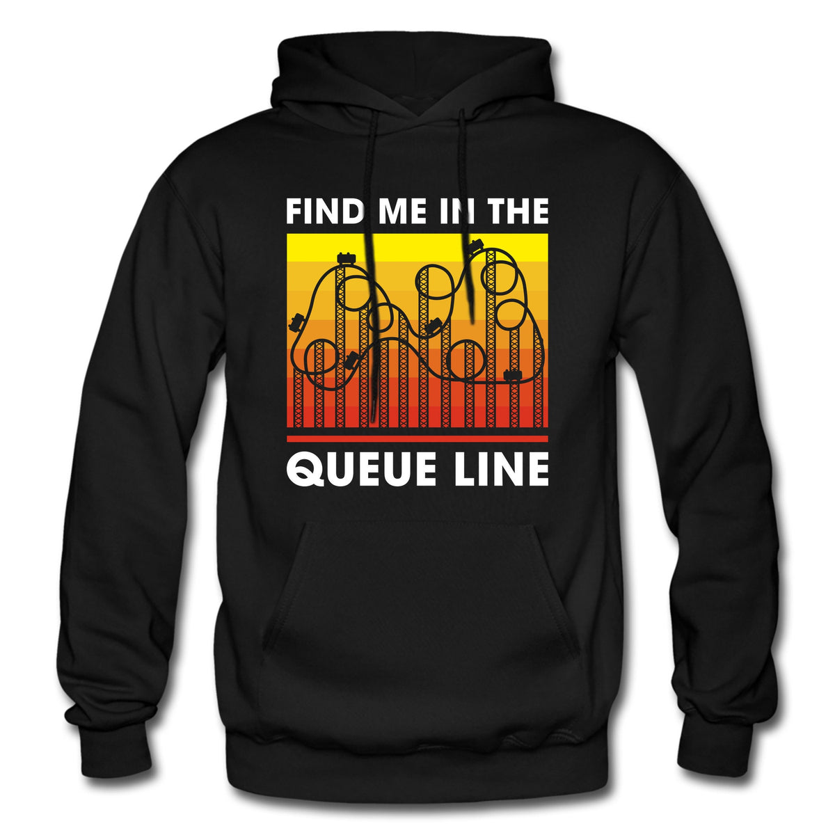 Roller Coaster Hoodie Roller Coaster Gift Theme Park Hoodie Theme Park Gift Queue Line Apparel Coaster Fan Gift Roller Coaster OH1611 Hoodie – Cozy Vibes · Perfect For Daily Wear