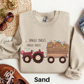 Tractor Christmas Sweatshirt Farm Christmas Sweater Farmer Gift Red Tractor Lover Shirt Farmer Christmas Western Small Town Christmas Sweatshirt – Aesthetic Look · Top Pick For Any Outfit