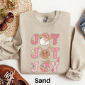 Cowboy Santa Christmas Sweatshirt Retro Western Country Christmas Sweater Cowgirl Howdy Christmas Tshirt Small Town Christmas Rodeo Shirt Sweatshirt – Warm & Stylish · Great Gift For Fans