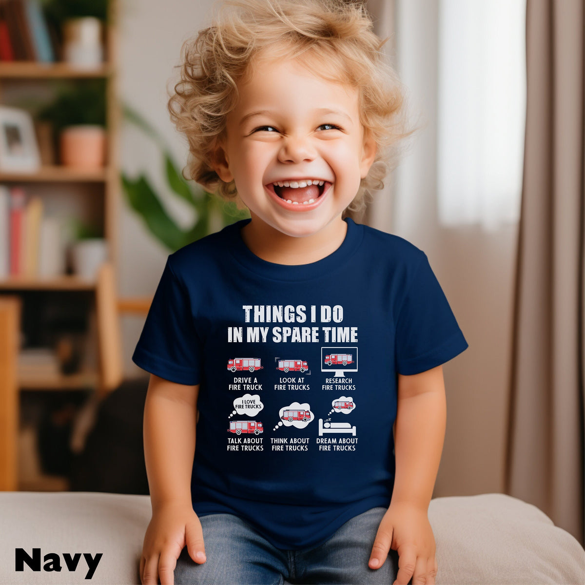 Kids Fire Truck Shirt Boys Fire Engine Tshirt Future Fire Fighter Youth Fireman Shirt Childrens Fire Man Shirt Firefighter Shirt Graphic Tee – Easygoing Wear · Top Pick For Any Outfit