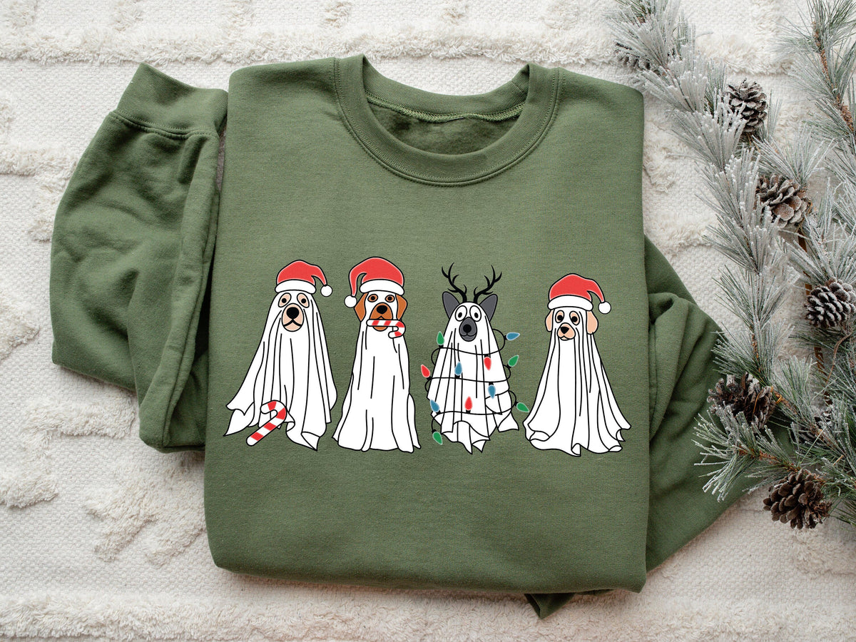 Christmas Dog Sweatshirt Dog Owner Christmas Gift Dog Christmas Sweatshirt Christmas Sweater Holiday Sweater Christmas Shirt Dog Gift Sweatshirt – Easygoing Wear · Trending Graphic Apparel