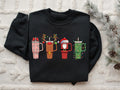 Christmas Coffee Sweatshirt Christmas Sweatshirt Christmas Shirt Coffee Lover Gift Worker Winter Christmas Snowman Latte Coffee Lover Sweatshirt – Bold Style · Must-Have Style