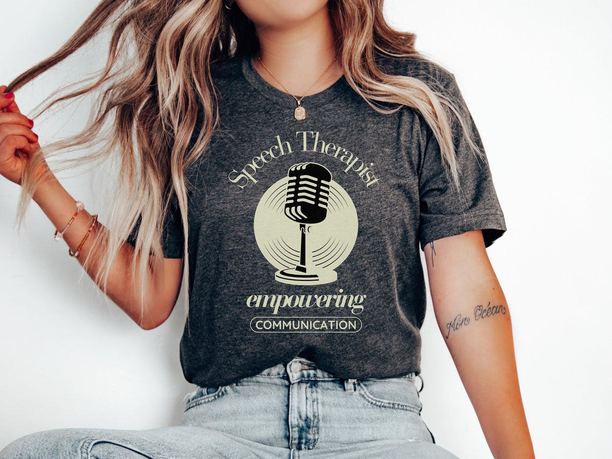 Speech Therapist shirt SLP shirt Speech Therapy gift SLP Teacher gift Speech Language Tshirt speech pathologist speech shirt Graphic Tee – Premium Graphic · Perfect For Daily Wear