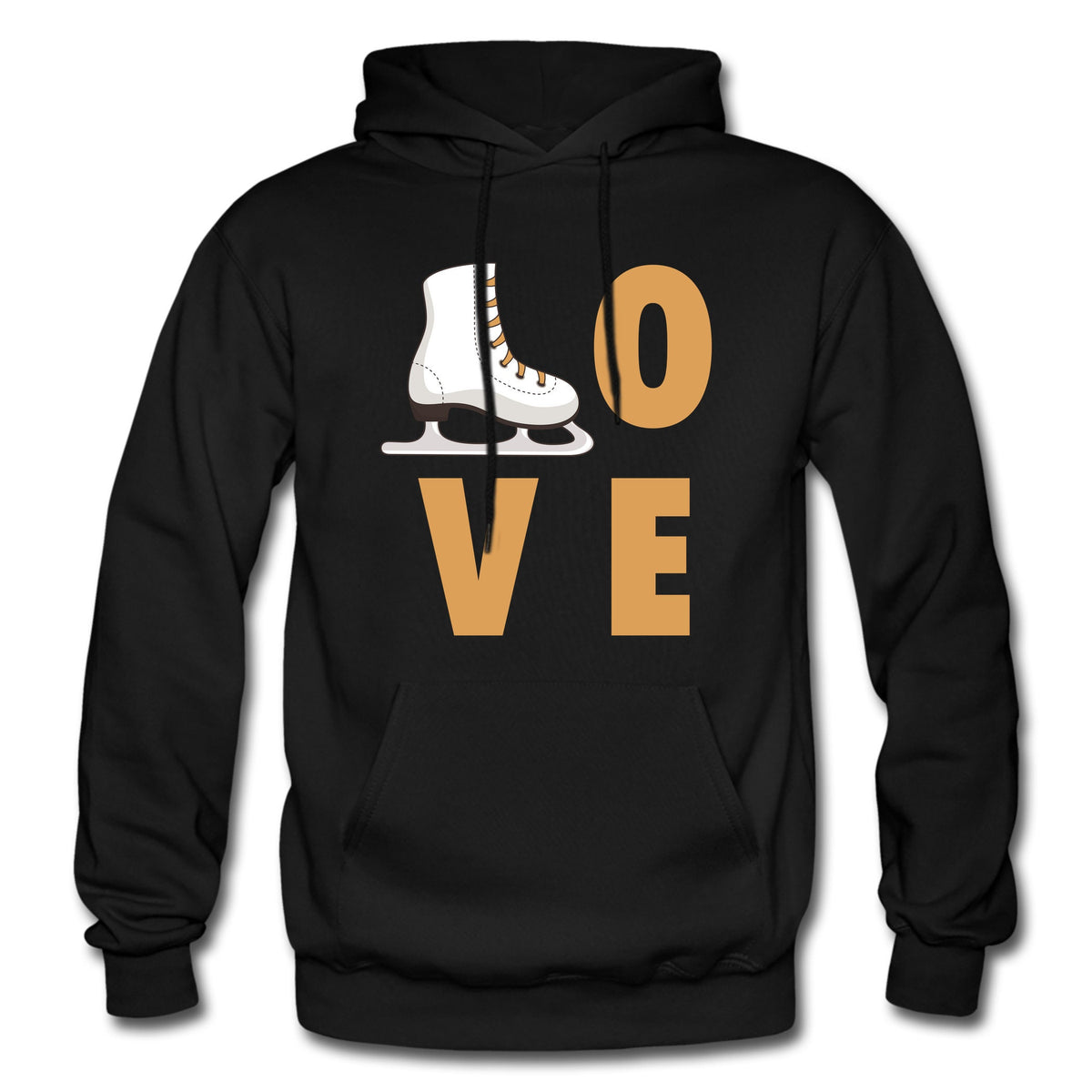 Ice Skating Hoodie Ice Skater Gift Skating Love Figure Skater Hoodie Figure Skater Gift Skater Hoodie Gift For Skater OH1991 Hoodie – Easygoing Wear · Perfect For Daily Wear