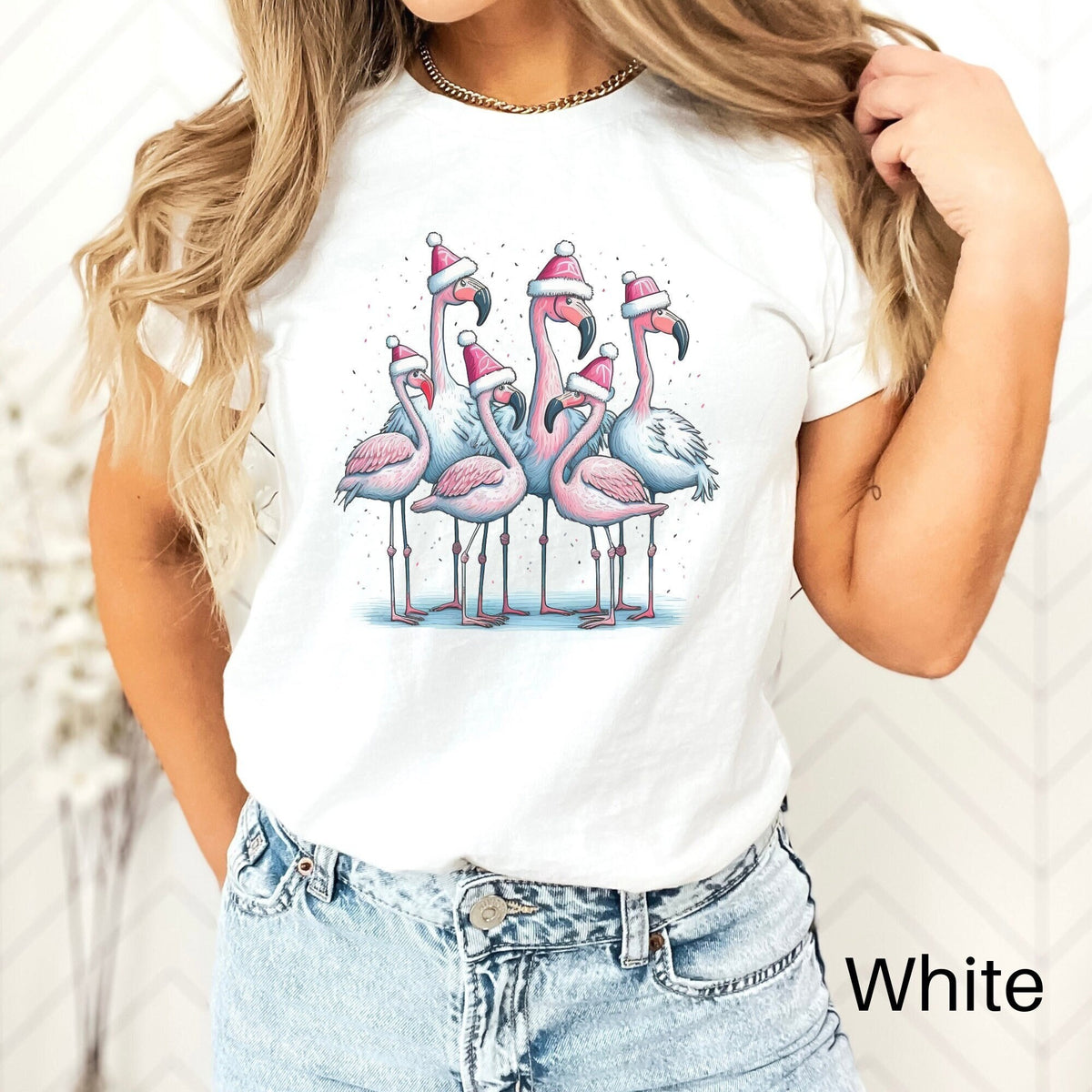 Flamingo Christmas Shirt Beachy Christmas Tropical Christmas Shirt Beach Christmas Tshirt Coastal Christmas Tee Hawaiian Christmas Shirt Graphic Tee – Warm & Stylish · Trending Graphic Apparel