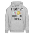 Yarn Hoodie Yarn Gift Crochet Hoodie Crochet Gift Knitting Hoodie Knitting Gift Gift For Knitter Gift For Crocheter Craft OH2272 Hoodie – Feel-Good Design · Trending Graphic Apparel