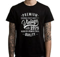 1979 43rd Birthday T shirt Funny Vintage Parts Gift Present For Him Her Idea Graphic Tee – Fan Favorite · Trending Graphic Apparel