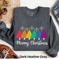 LGBTQ Christmas Sweatshirt Gay Christmas Shirt Lesbian Christmas Gay Pride Shirt Xmas Pride Shirt Queer Christmas Tshirt Rainbow Sweater Sweatshirt – Bold Style · High-Quality Print
