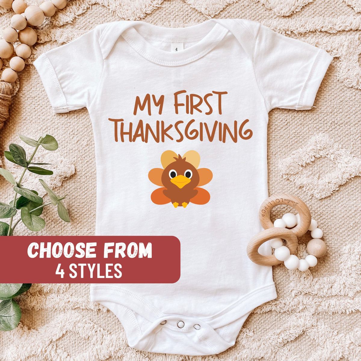 Thanksgiving Outfit Thanksgiving Bodysuit Turkey Baby Outfit Baby Shower Gift Fall Baby Bodysuit My First Thanksgiving Baby Bodysuit Graphic Tee – Aesthetic Look · Perfect For Daily Wear