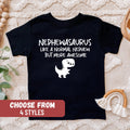 Birthday Gift For Nephew Funny Dinosaur Shirt Dinosaur Lover Gift Nephewasaurus Like A Normal Nephew But More Awesome Toddler TShirt Graphic Tee – Soft Feel · Perfect For Daily Wear