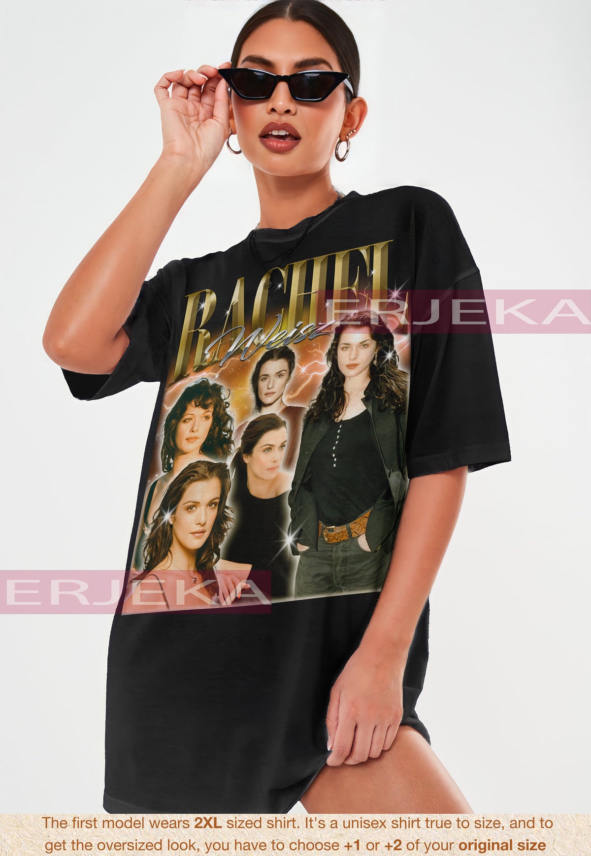 RACHEL WEISZ Vintage Shirt Rachel Weisz Homage Tshirt Rachel Weisz Fan Tees Rachel Weisz Retro 90s Sweater Rachel Weisz Merch Gift Graphic Tee – Cozy Vibes · High-Quality Print