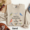 Easily Distracted By Birds Sweater Bird Lover Sweatshirt Bird Lover Gift Bird Watching Shirt Bird Watching Gift Birdwatcher Sweater Sweatshirt – Warm & Stylish · Trending Graphic Apparel