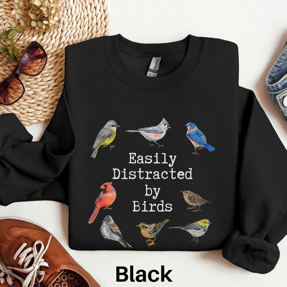 Bird Lover Sweatshirt Bird Lover Gift Bird Watching Shirt Cardinal Bluebird Shirt Bird Sweatshirt Bird Watching Gift Birdwatcher Sweater Sweatshirt – Premium Graphic · Perfect For Daily Wear