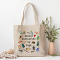 Easily Distracted by Bugs Shopping Tote Entomology Tote Bag Bug Lover Market Bag Entomologist Book Bag Insect Tote Insect Lover Gift Tote Bag – Aesthetic Look · Great Gift For Fans