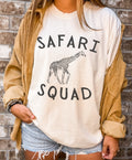 African Safari Squad Tee Shirt Giraffe Lover Tshirt Zoo Shirt Graphic Tee – Cozy Vibes · Must-Have Style
