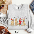 Golden Retriever Sweatshirt Goldie Christmas Sweater Golden Retriever Christmas Shirt Dog Lover Gift Goldie Mom Shirt Retriever Gift Sweatshirt – Aesthetic Look · Must-Have Style