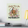 Funny Queen Elizabeth Poster History Lover or Professor Totally Over the Patriarchy Funny 16th Century English History Gift for Teacher Graphic Tee – Everyday Comfort · High-Quality Print