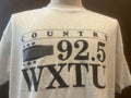 Vintage 9039s Country 925 WXTU Radio Station Grey T Shirt Size XL Graphic Tee – Warm & Stylish · High-Quality Print