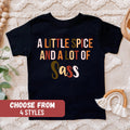 Funny Toddler Shirt Gift From Aunt Gift For Niece Cute Toddler Shirt Toddler Gift Little Spice And A Lot Of Sass Toddler TShirt Graphic Tee – Bold Style · Perfect For Daily Wear