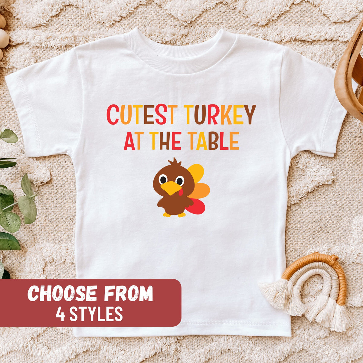 Kids Thanksgiving TShirt Thanksgiving Toddler Tee Kids Turkey Shirt Thanksgiving Gift Cutest Turkey At The Table Toddler TShirt Graphic Tee – Fan Favorite · Trending Graphic Apparel