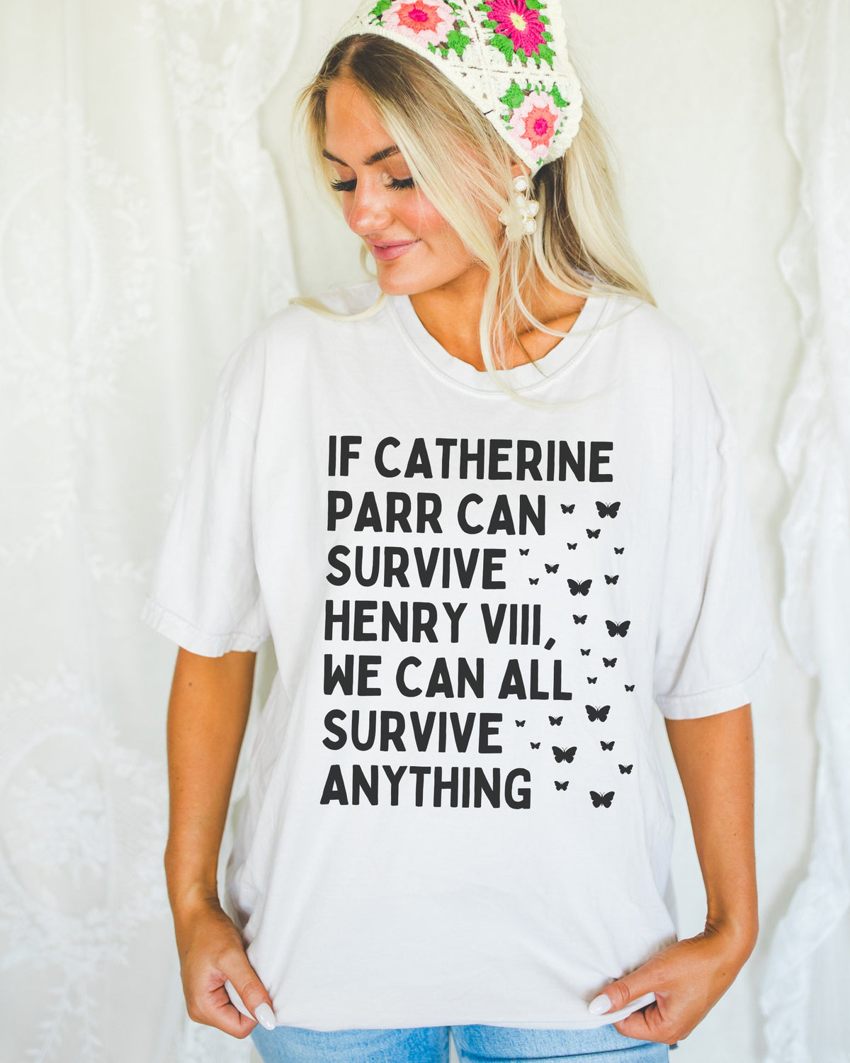 Tudor History Tee Shirt Catherine Parr and Henry the 8th Funny English History Gift for Professor Social Studies Silly Historian Tee Graphic Tee – Cozy Vibes · Perfect For Daily Wear