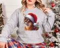 Xmas Sweatshirt Abyssinian Cat Christmas Sweater Xmas Jumper Day Santa Hat For Men Women Kids Stocking Filler Sweatshirt – Premium Graphic · Must-Have Style