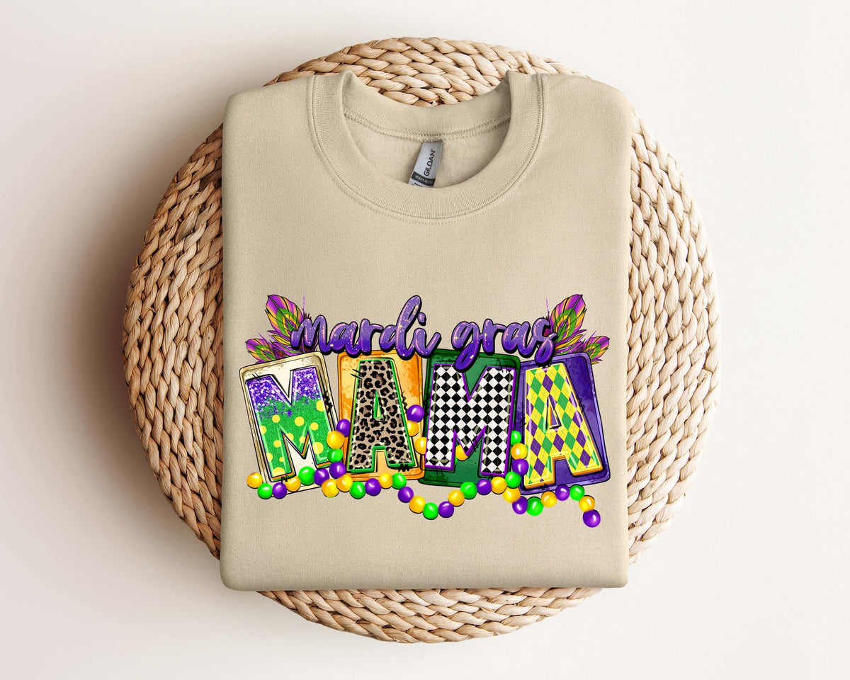 Mama Mardi Gras Sweatshirt Hoodie Mardi Gras Shirt This Girl Needs A Drink Mardi Grass Festival Shirt New Orleans Shirt Hoodie – Soft Feel · Must-Have Style
