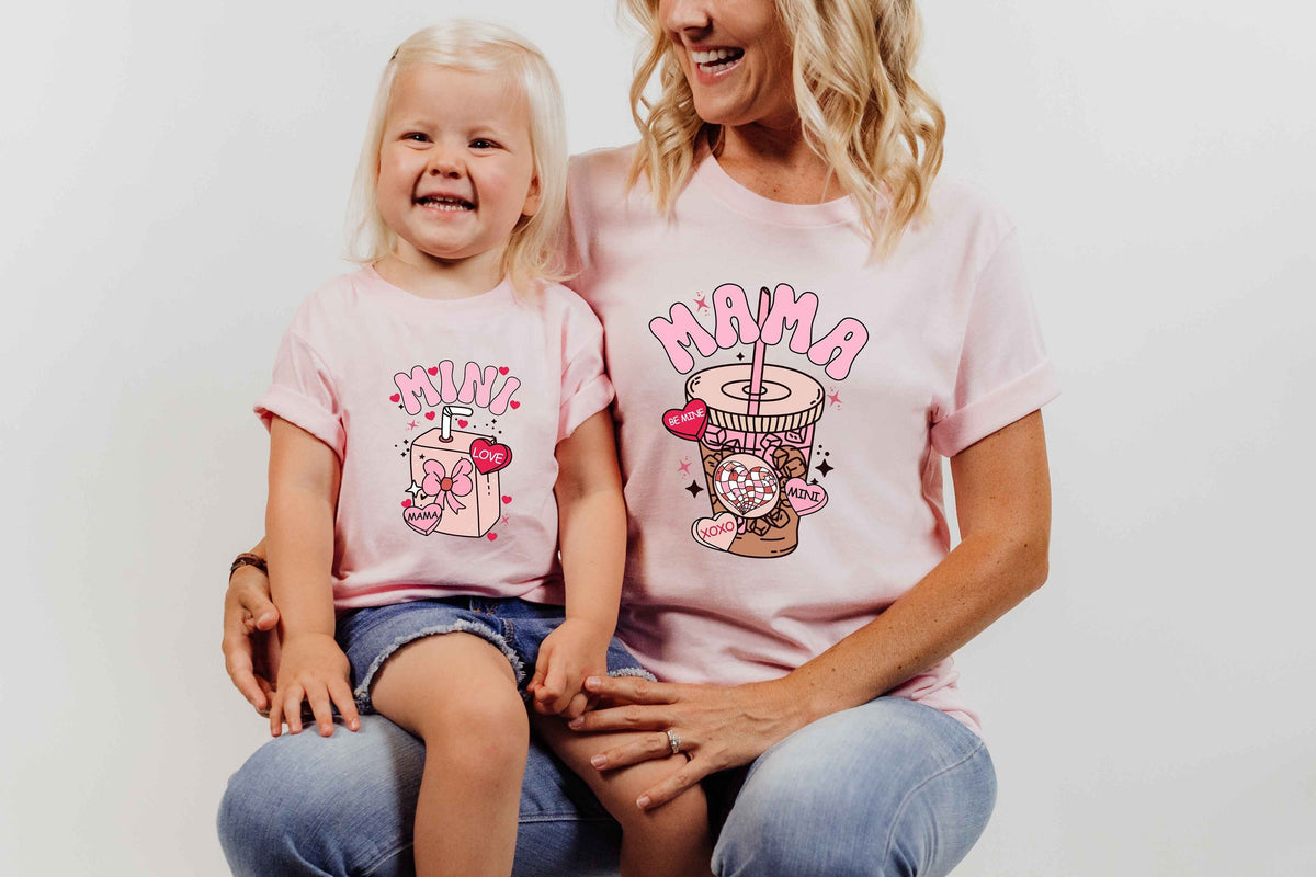 Mama Valentines ShirtMini Valentines ShirtMama39s Girl Valentines ShirtRainbow Mama Shirt Rainbow Mini ShirtMama Mini Matching Shirt Graphic Tee – Feel-Good Design · Trending Graphic Apparel