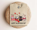 Cute Cat Valentine Sweatshirt Cat Lover Valentine Sweater Valentines Day Gift for Her Funny Valentine Day Shirt Valentine39s Day Gift Sweatshirt – Easygoing Wear · Great Gift For Fans