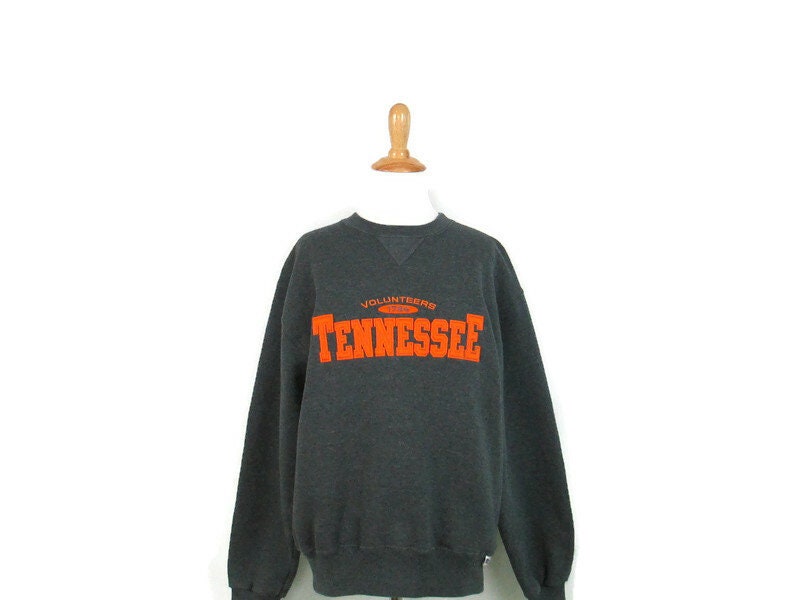 Vintage Tennessee Volunteers Sweatshirt UTK Basketball Orange and Gray Adult Small Pullover Sweatshirt Sweatshirt – Easygoing Wear · Perfect For Daily Wear