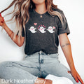 Ghost Valentines Shirt Cute Valentine Tshirt Valentine39s Day Ghost Shirt Spooky Ghosts With Hearts Valentine Gift Happy Valentines Day Graphic Tee – Bold Style · Perfect For Daily Wear