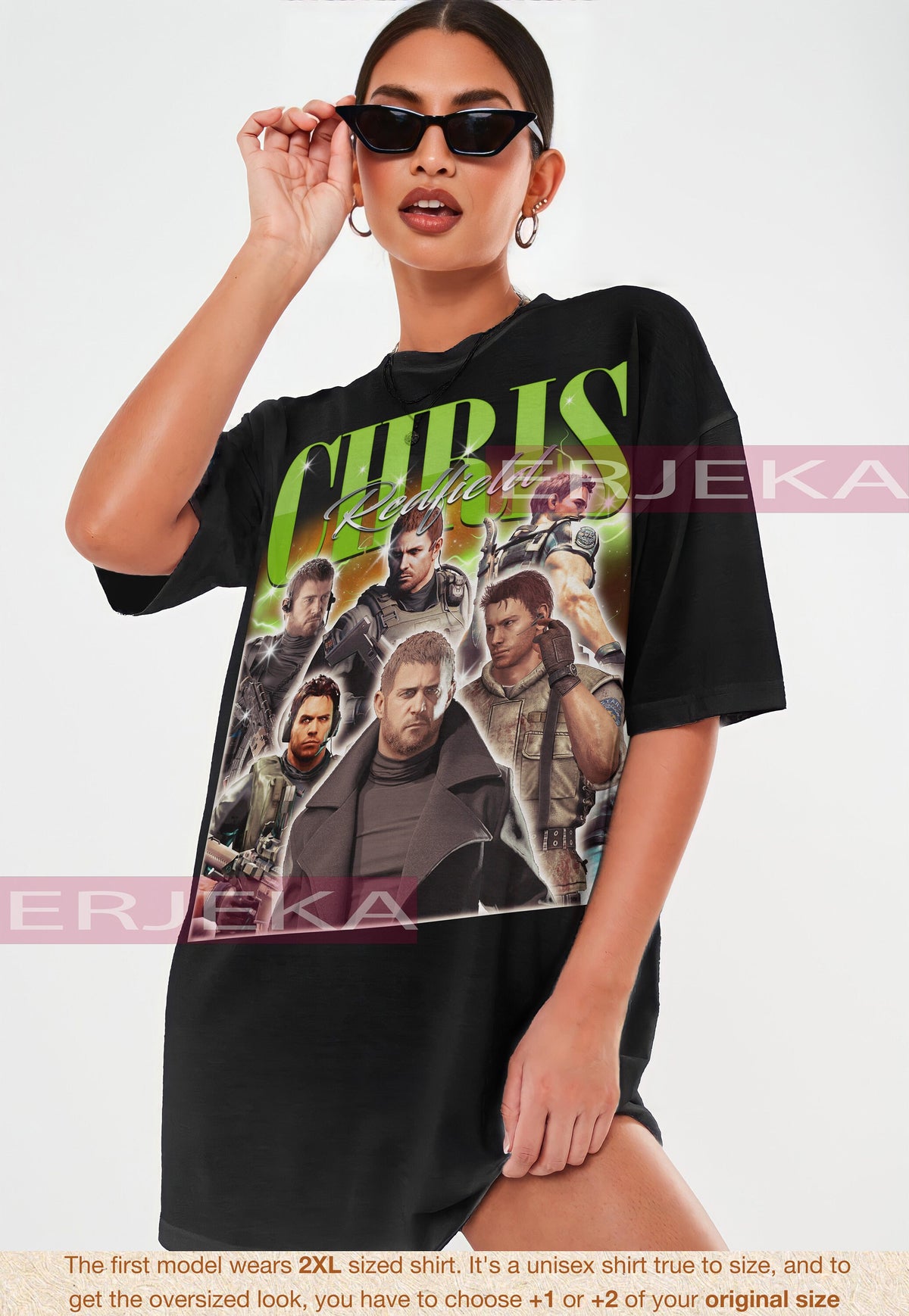 RETRO Chris Redfield ShirtChris Redfield Shirt Chris Redfield Fan Tees Chris Redfield Homage Tshirt Chris Redfield Retro 90s Sweater Graphic Tee – Bold Style · Great Gift For Fans