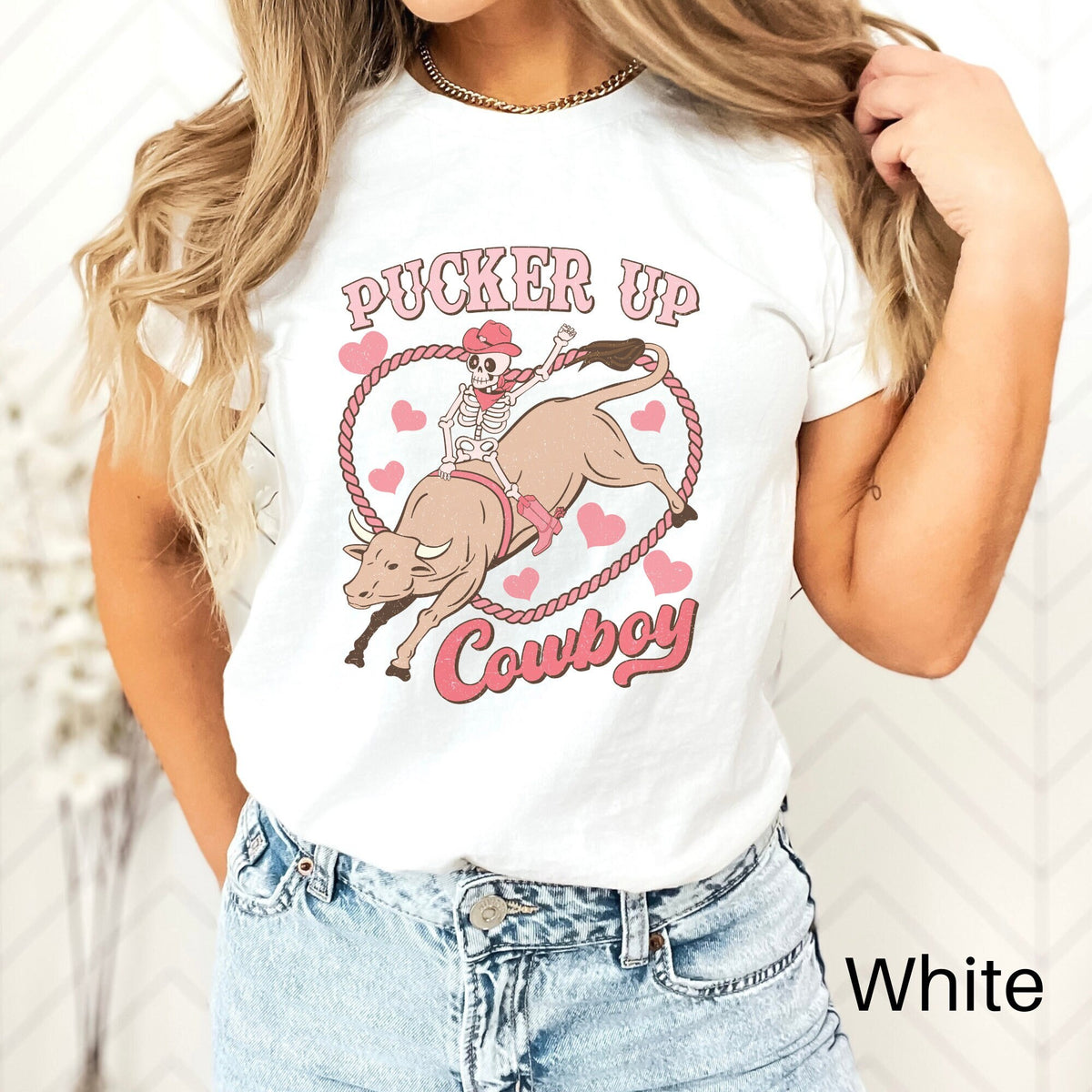 Western Skeleton Valentine Shirt Cowboy Valentine Tee Funny Valentines Day Shirt Skeleton Heart Tee Retro Valentine39s Day Shirt Graphic Tee – Feel-Good Design · Top Pick For Any Outfit