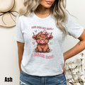 Highland Cow Valentine Shirt Funny Cow Shirt Farm Animals Valentine Shirt Cow Lover Shirt Western Valentine Tee Country Heart Tee Graphic Tee – Cozy Vibes · Perfect For Daily Wear